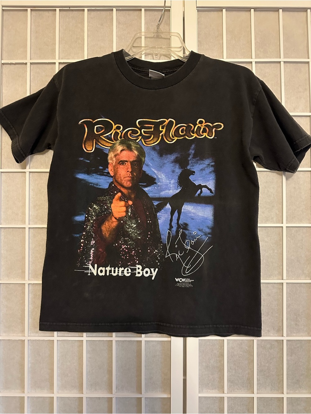 Vintage 90s Wrestling WCW Ric Flair Nature Boy T Shirt